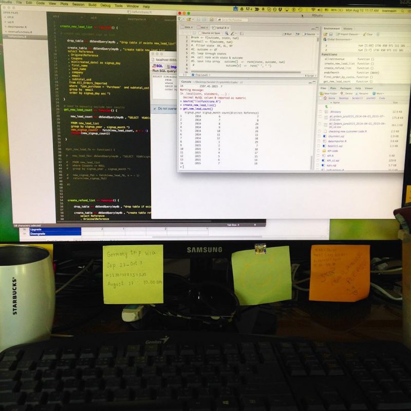 Back on hardcore coding #happymonday #datanerd #nerdalert #pitchXO #funcoding 😀😂😄😜😝😃