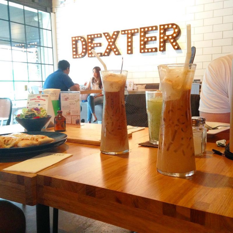 Working and having lunch at Dexter today #happythursday