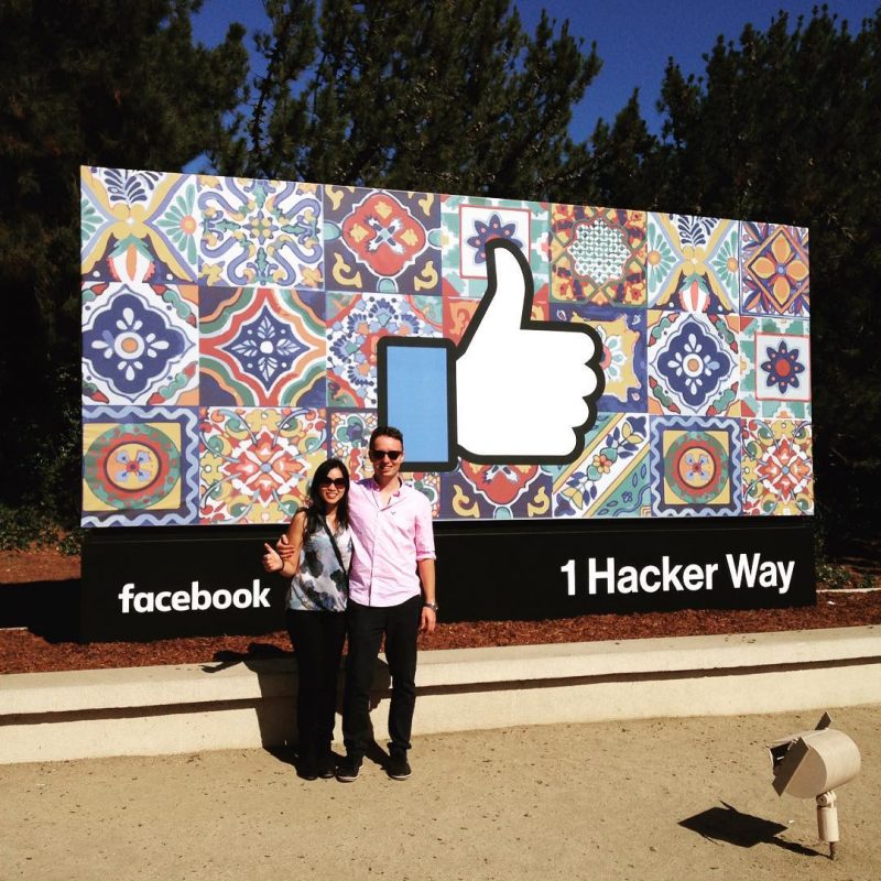 We enjoyed visiting facebook HQ. #serebiiincal thank you to @dinucci for taking us there. @armyxxl