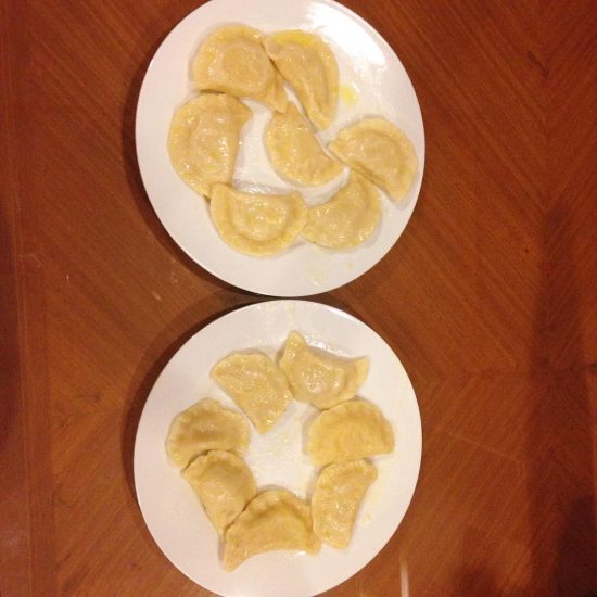 I taught my friend, Earn how to make pierogi with a little help from Markus today and she did well. :) #pierogi #Polishfood #bringingPolishfoodtoBKK #yummy #grandmasrecipes @cibisstefanko @armyxxl @earnsaenmuk