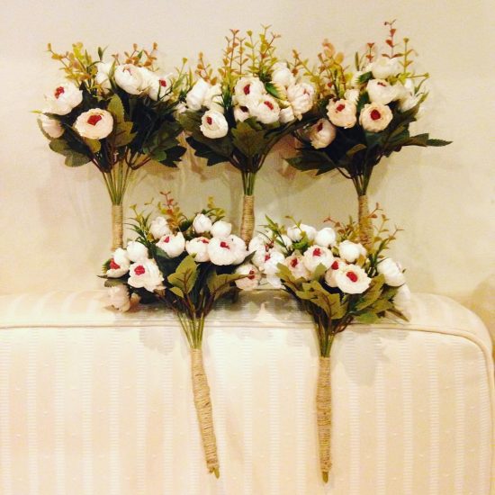 My bridesmaids' bouquets ..we will be in Samui in 2 weeks!!! I'm getting more excited!!!