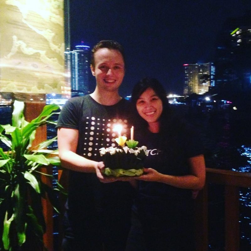 Loy Krathong with my love @armyxxl