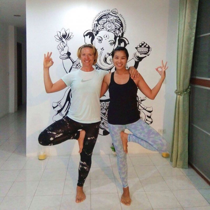 It has been great to be in your yoga class at @yoga_house_samui. I have learned so much from you in the last 5 months. Hope to see you again this year. Nameste 😍💕🌴🙏🏻 photo cr. Evgeniya  #yoga #journey #islandlife #samuilife #beautifullife
