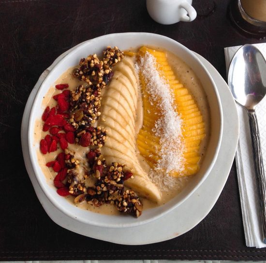 Mango super breakfast bowl