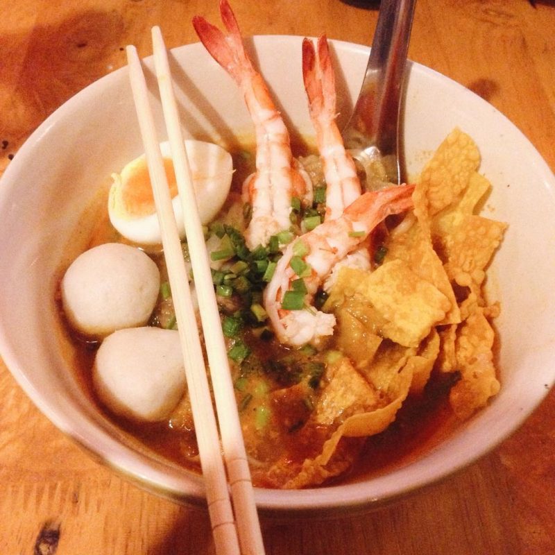 Yummy 😋 tomyum seafood noodles