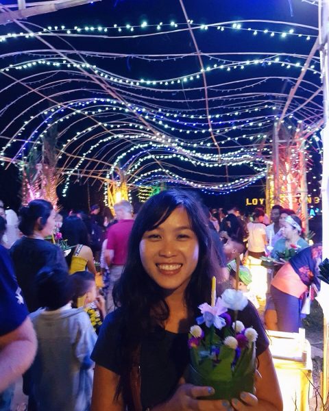 Happy Loy Krathong 2017 สุขสันต์วันลอยกระทง it's always fun to do Loy Krathong with you. Love you 😘