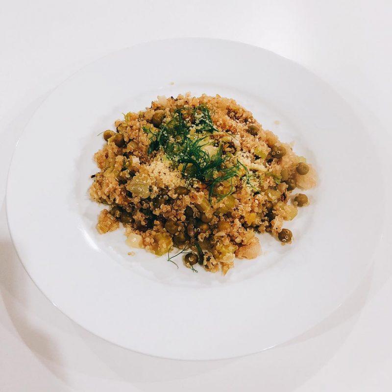 Vegetarian Quinoa Risotto ...recipe from Hemsley Hemsley