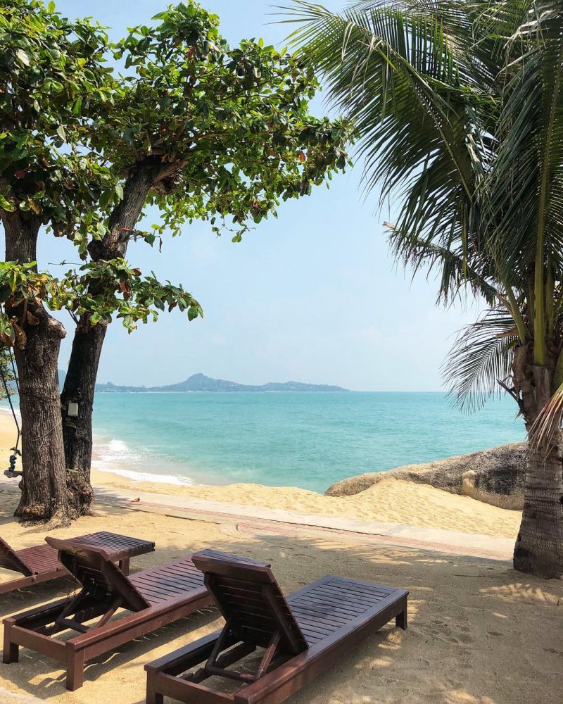 Hanging out at Sunrise Bungalow today. It’s one of the oldest resorts in Lamai. It’s a clean and lovely place for a peaceful and relaxing weekend