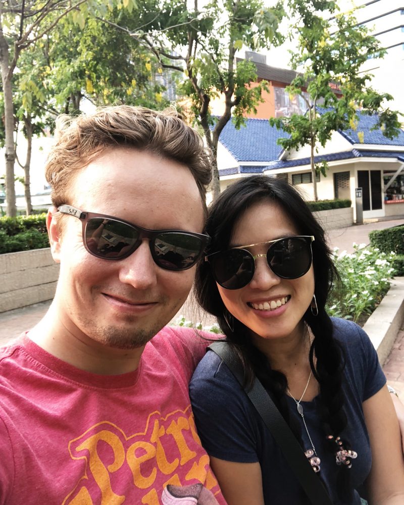 Walking from Asoke to Phrom Phong and back to Sukumvit 23 to avoid traffic on the bts and the road. It was fun walking. We stopped at the Benchasiri park (it’s our first time here). Sanook mak ka Markus thank you for your idea. Btw, I’m happy to find Poke (Pronounce: Po-Kay) bowl in Bangkok. It’s one of my favorite Hawaiian food. I had tuna poke (it’s more traditional 🤣😆.) next time I will try salmon one. It was yummy. The taste was similar to one I had in San Francisco. I never been to Hawaii. Lol one day I will go to eat Poke there.