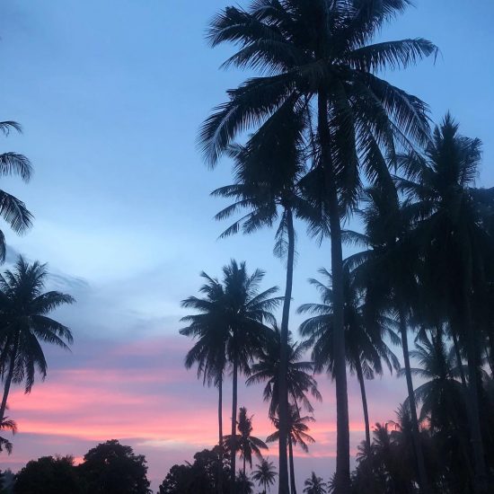 Beautiful sunset 🌅 in the south-west of Koh Samui
