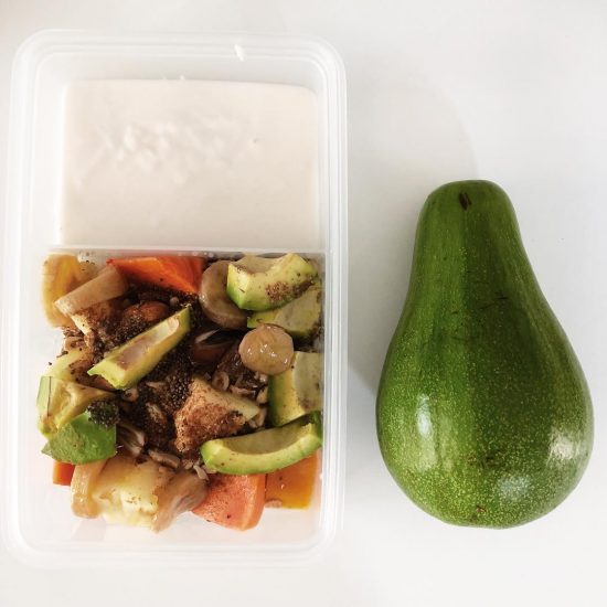 Yummy Breakfast bowl with homemade coconut yogurt and organic 🥑 avocado (grew in Samui) from @amphaaphr7669