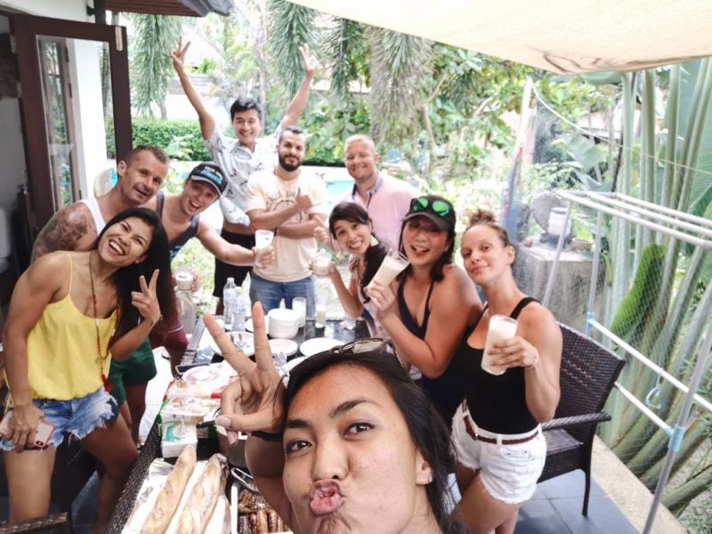 Fun Saturday with my friends , June 28, 2019.. train hard, eat harder🏋🏻‍♀🥰