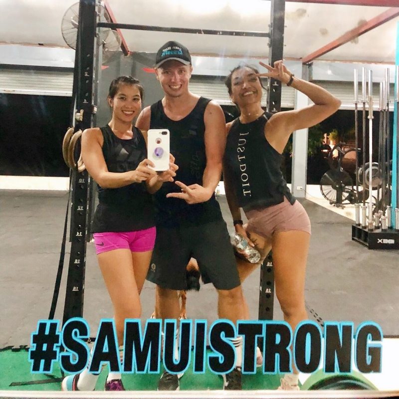 #samuistrong somebody is behind us. 🐕 #crossfitdiary #fitness #crossfit #lamaibeachcrossfit #samui #thailand #crossfitsamui #getfitwithme #funworkout #stronggroup #workoutmotivation #workoutinspiration #goodvibes  #crossfitthailand #thailandcrossfit #crossfiteverydamnday